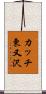 カッチ東又沢 Scroll