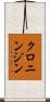 クロニンジン Scroll