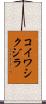 コイワシクジラ Scroll