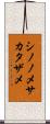 シノノメサカタザメ Scroll