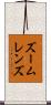 ズームレンズ Scroll