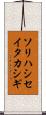 ソリハシセイタカシギ Scroll