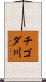 チゴダ川 Scroll