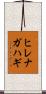ヒレナガハギ Scroll