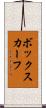 ボックス・カーフ Scroll