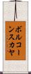 ボルコーンスカヤ Scroll