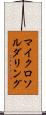 マイクロソルダリング Scroll