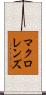 マクロ・レンズ Scroll