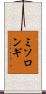 ミソロンギ Scroll