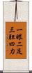 一眼二足三胆四力 Scroll
