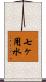 七ヶ用水 Scroll