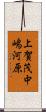 上賀茂中嶋河原 Scroll