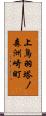 上鳥羽塔ノ森洲崎町 Scroll