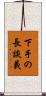 下手の長談義 Scroll