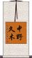 中野久木 Scroll
