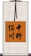 中野俣川 Scroll