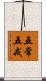 五常五戒 Scroll
