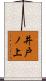 井戸ノ上 Scroll