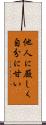 他人に厳しく自分に甘い Scroll