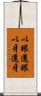以眼還眼，以牙還牙 Scroll