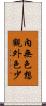 內無色想觀外色少 Scroll
