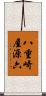 八重崎屋源六 Scroll