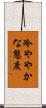 冷ややかな態度 Scroll