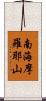 南海摩羅耶山 Scroll