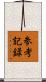 参考記録 Scroll