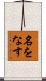 名をなす Scroll
