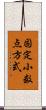 固定小数点方式 Scroll