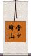 堂ヶ蜂山 Scroll