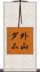 外山ダム Scroll