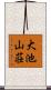 大池山荘 Scroll