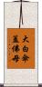 大白傘蓋佛母 Scroll