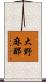 大野麻那 Scroll