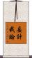 妄計我論 Scroll