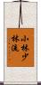 Shobayashi Shorin-Ryu Scroll