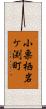 小栗栖岩ケ渕町 Scroll