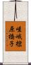 嵯峨樒原橋子 Scroll