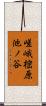 嵯峨樒原池ノ谷 Scroll