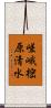 嵯峨樒原清水 Scroll
