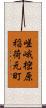 嵯峨樒原稲荷元町 Scroll