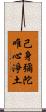 己身彌陀唯心淨土 Scroll