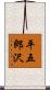 平五郎沢 Scroll