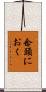 念頭におく Scroll
