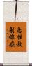 急性放射線症 Scroll