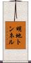 明地トンネル Scroll