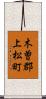 木曽郡上松町 Scroll