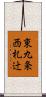 東九条西札辻 Scroll